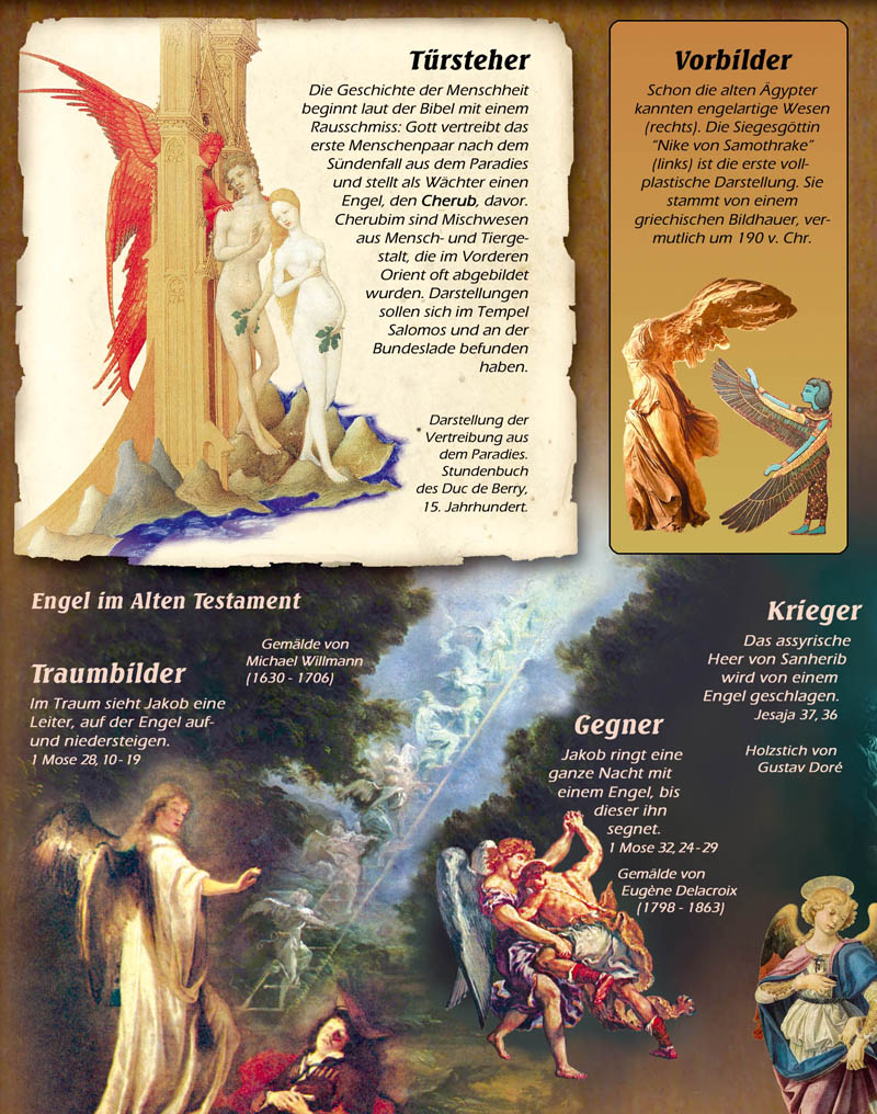 Engel und Teufel (Detailansicht) POSTER Detail